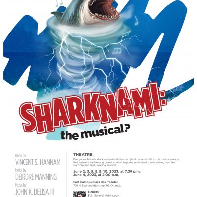 Promotional poster for Sharknami.